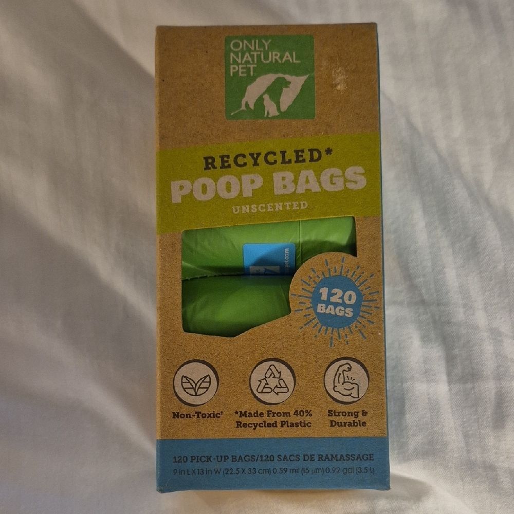 Only Natural Recycled Dog Poop Bags